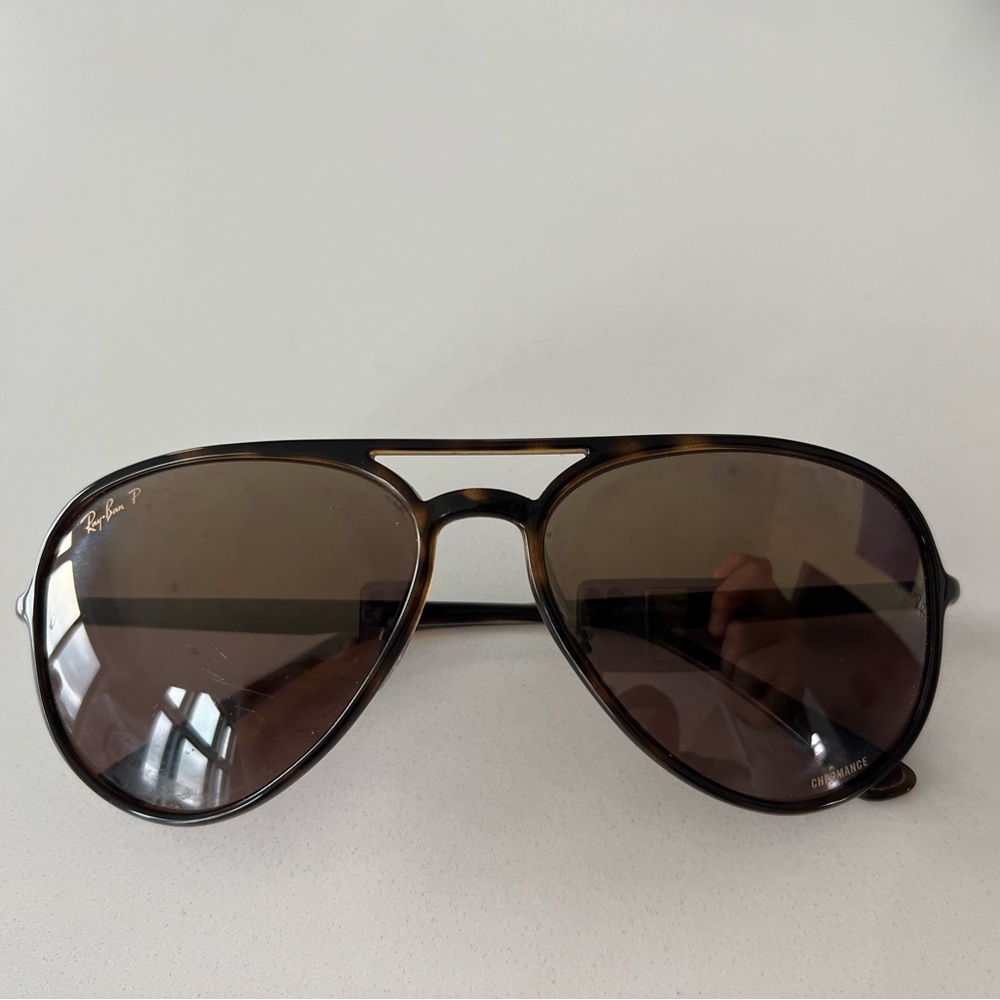 Authentic RayBan Polarized Aviator Chronicle Limited Edition Sunglasses Dark